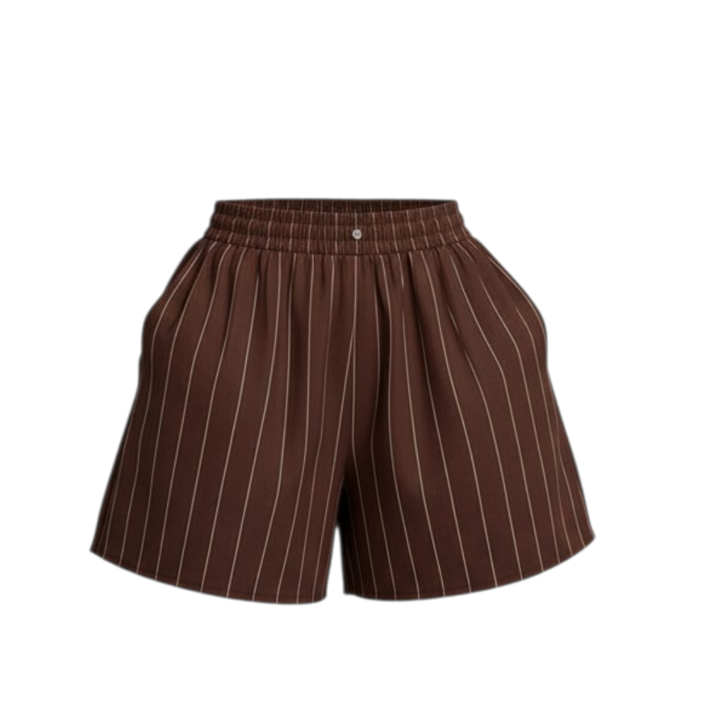 Pinestripe shorts