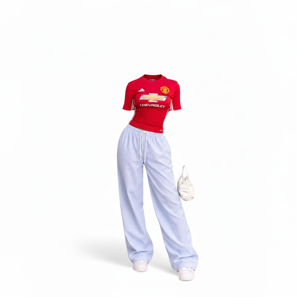 Scrunched Football Jersey (Manchester United)
