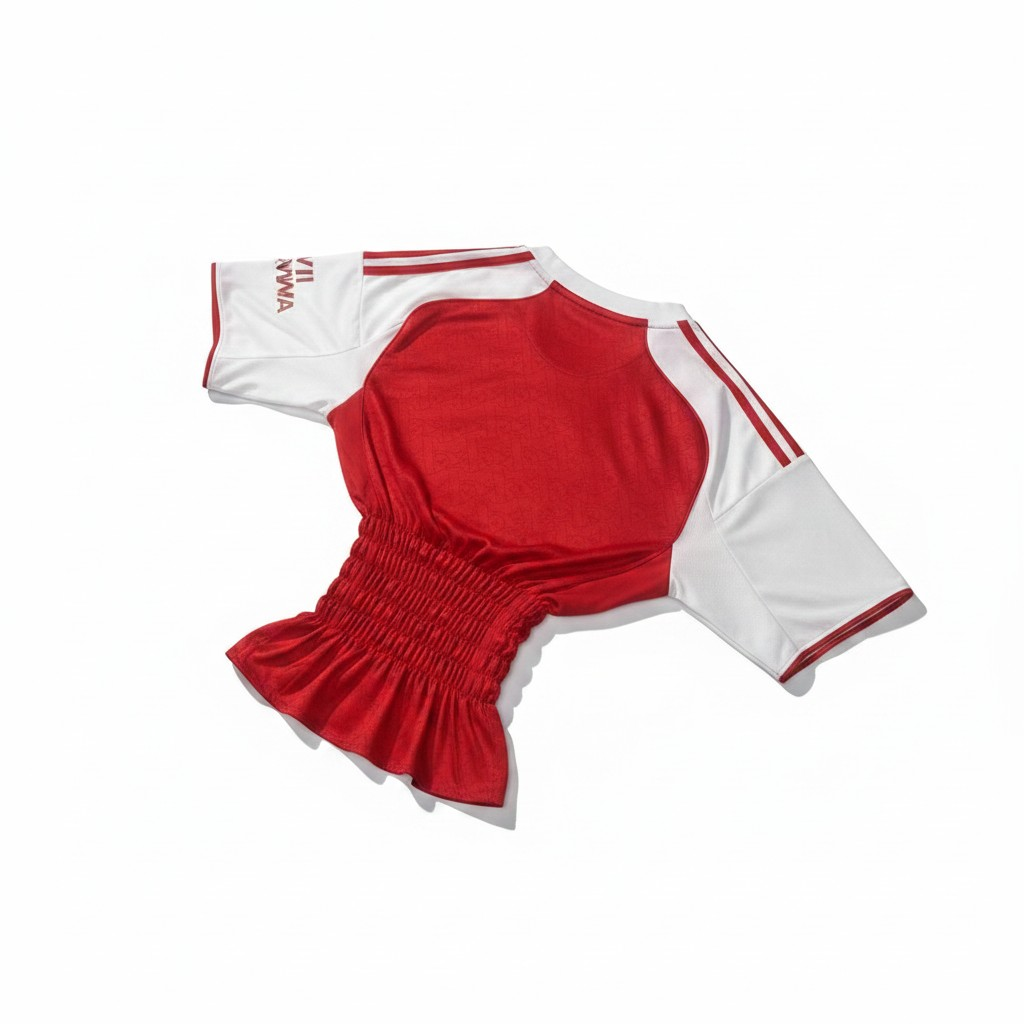 Scrunched Football Jersey (Arsenal)
