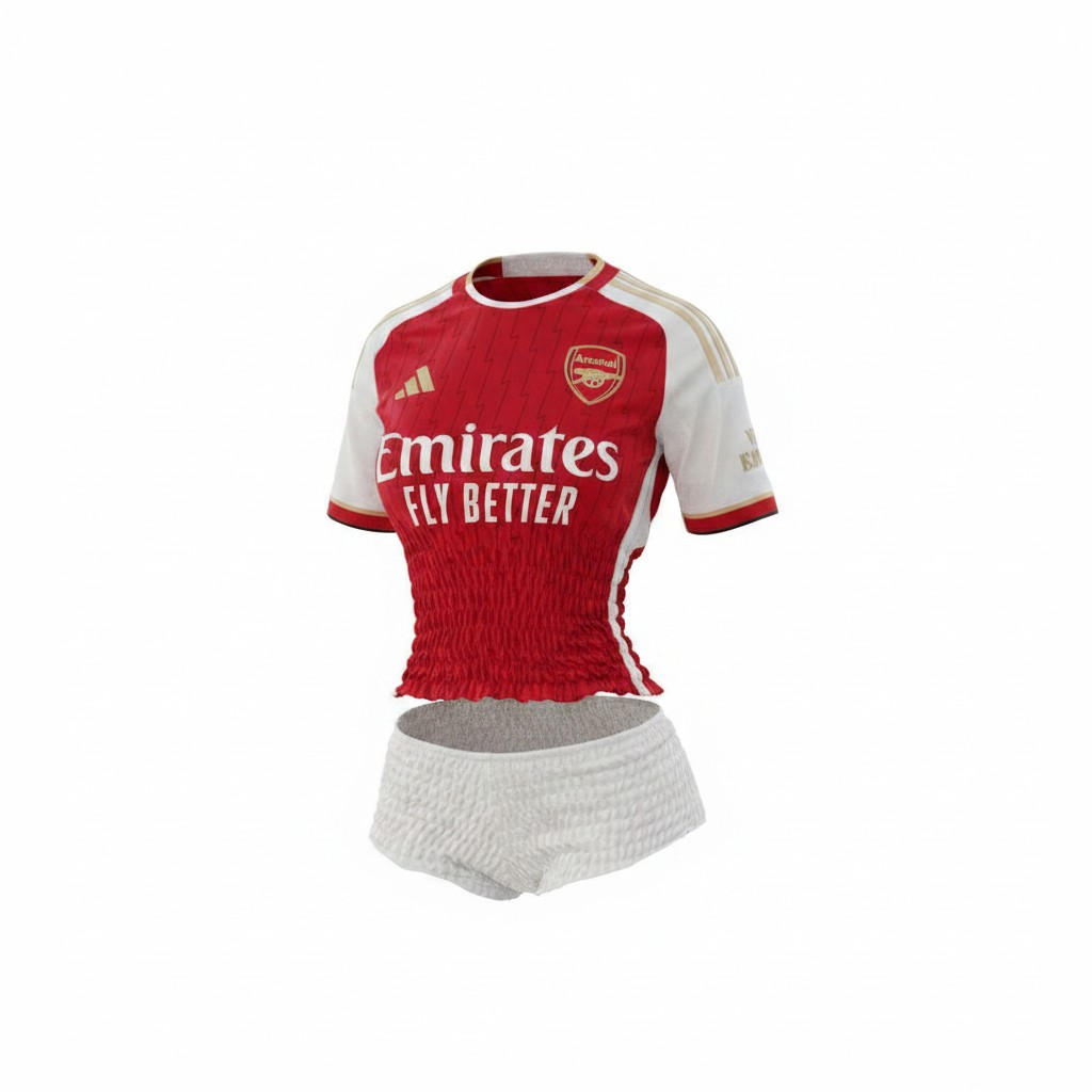 Scrunched Football Jersey (Arsenal)