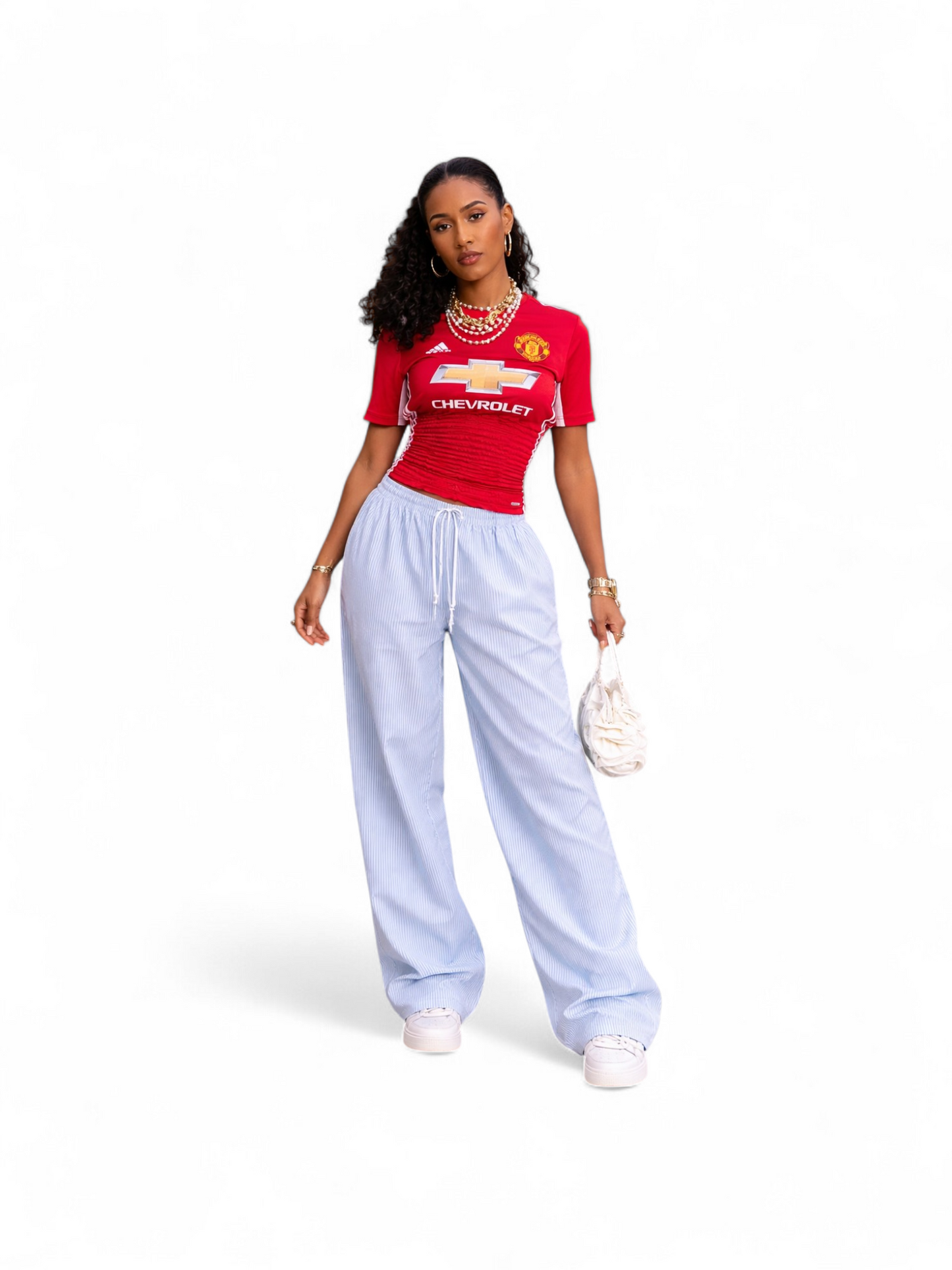 Scrunched Football Jersey (Manchester United)