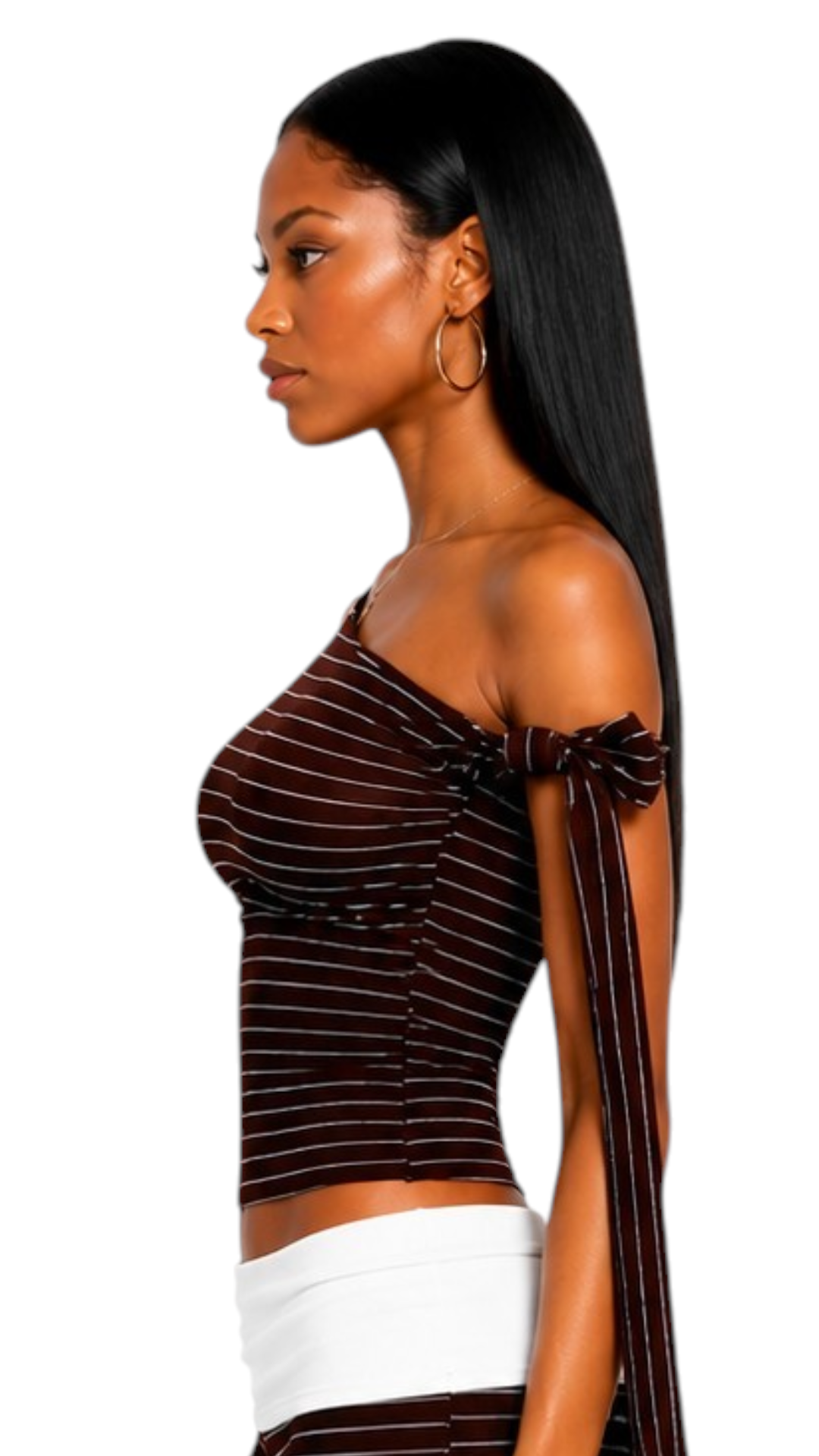 Pinestripe Gigi Top