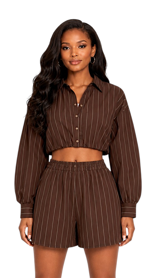 Pinestripe Long sleeve shirt