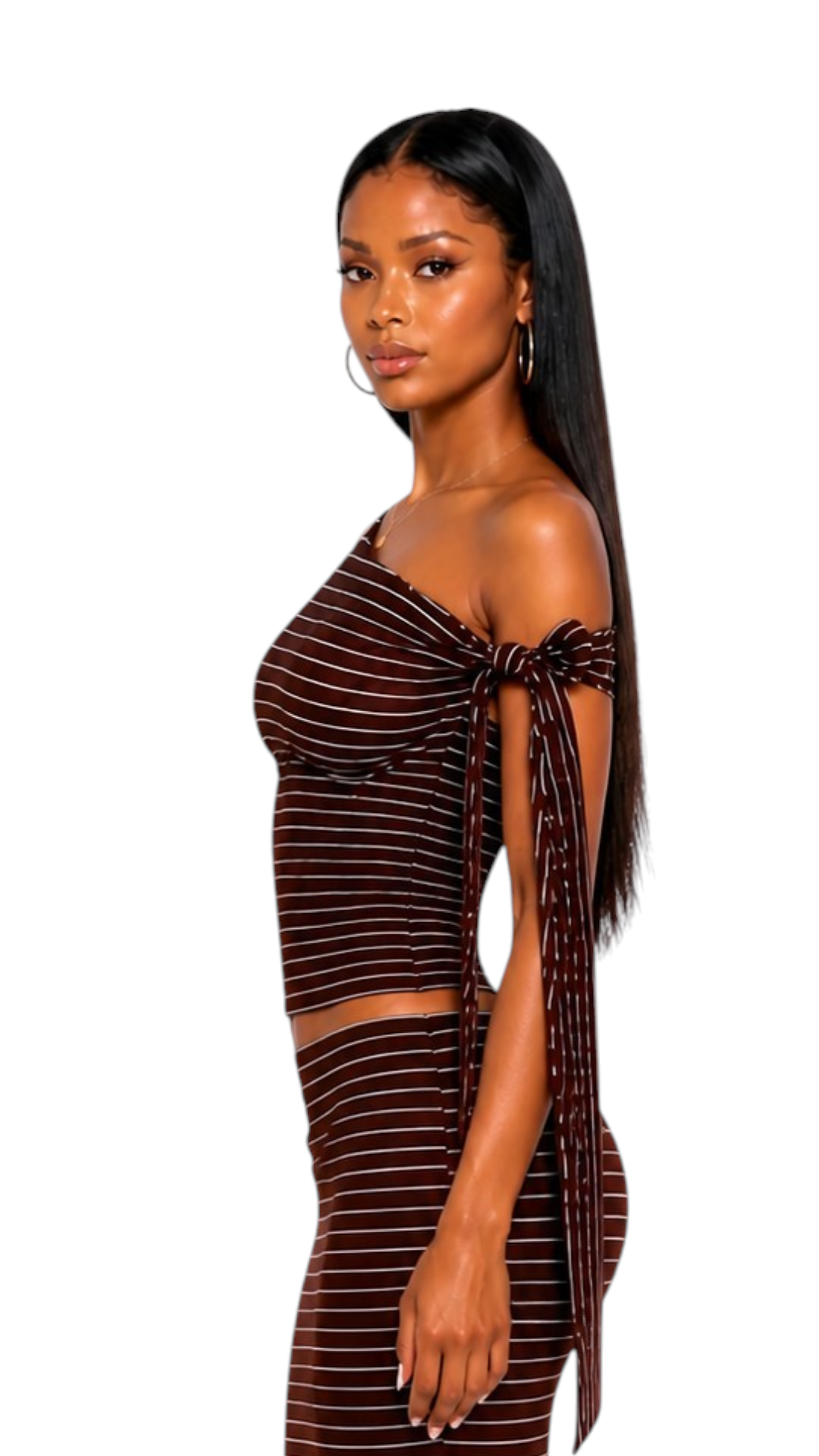 Pinestripe Gigi Top