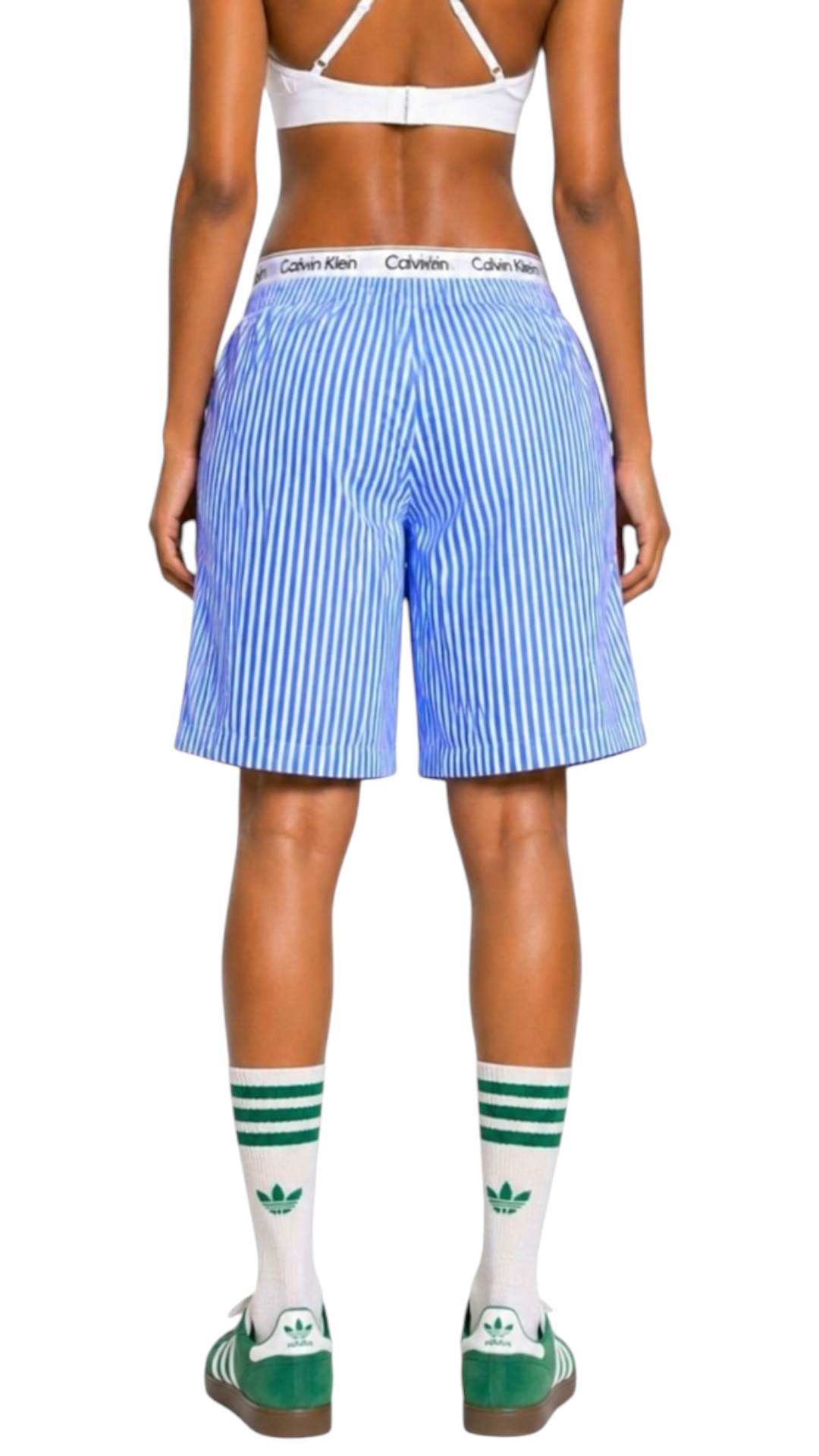 Jacquard Calvin Klein Jorts/Shorts (Upcycled)